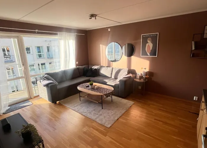 Modern And Central Apartment - Solsiden Trondheim - Up To 6 People